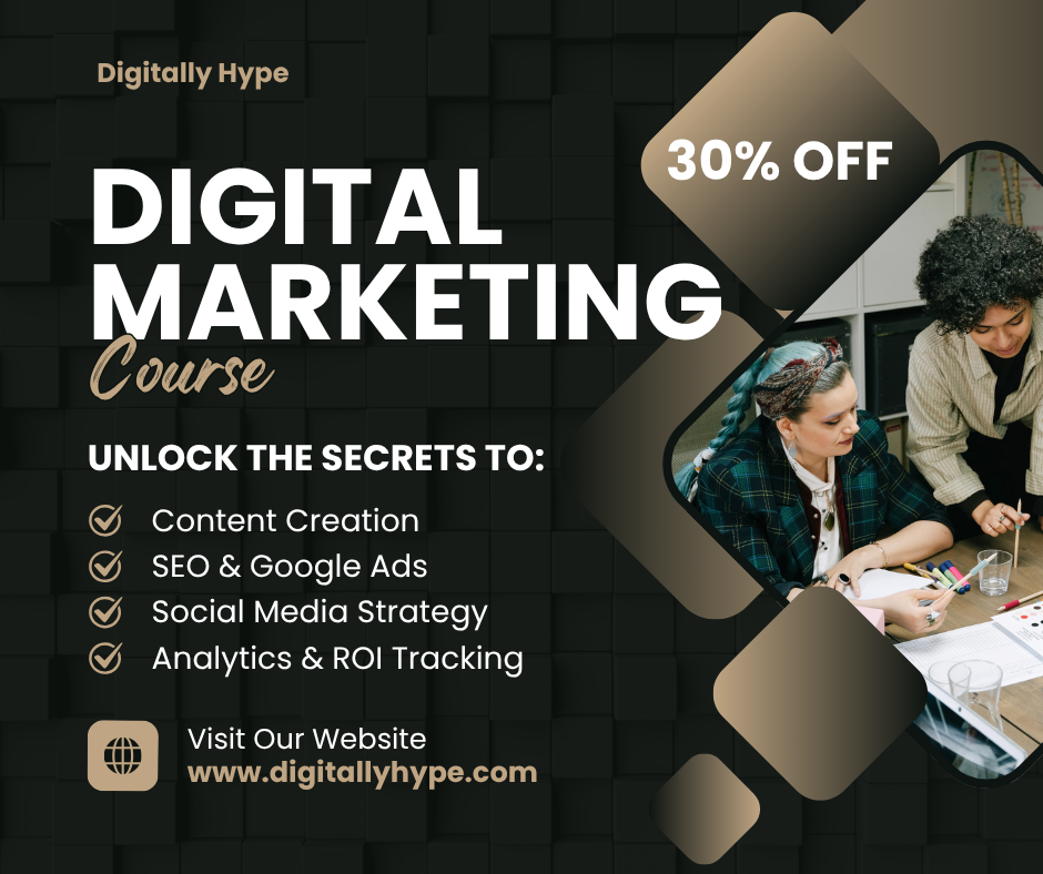 digital marketing course facebook post